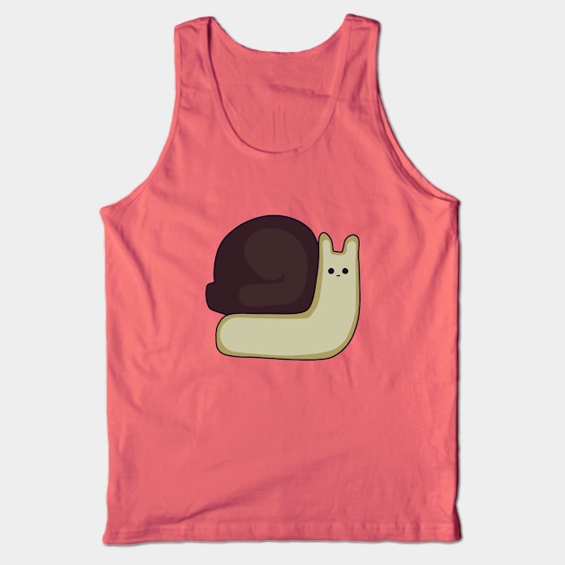 Cute snail Tank Top by cokyfish